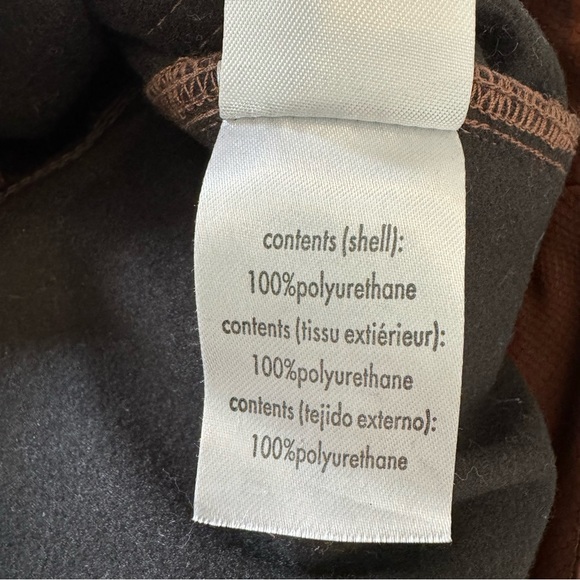 Danielle Bernstein Faux Leather pants with zipper closure texture faux snakeskin - Picture 5 of 11